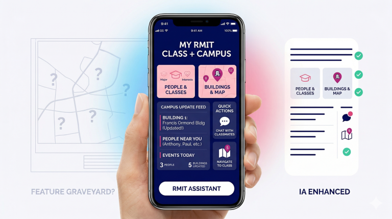 RMIT Student Assistant App: UX Audit & Enhancement